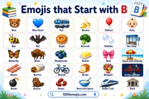 Emojis that Start with the Letter B